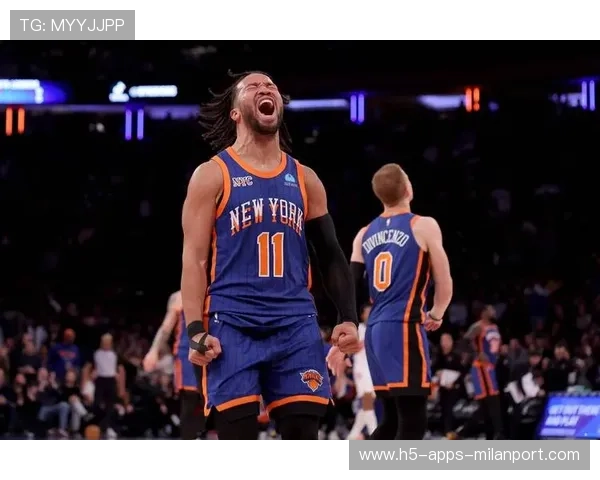 布伦森连续单挑打穿防线，尼克斯节奏加快